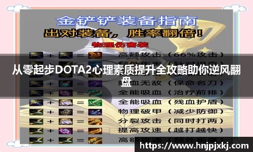 从零起步DOTA2心理素质提升全攻略助你逆风翻盘